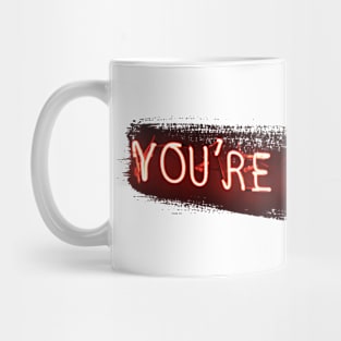 You're beautiful Neon Sign Design Mug
